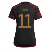 Tyskland Mario Gotze #11 Replika Bortatröja Dam VM 2022 Kortärmad